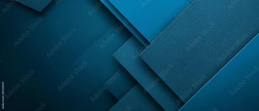 Paper geometric background with blue colors Paper geometric background with blue colors
