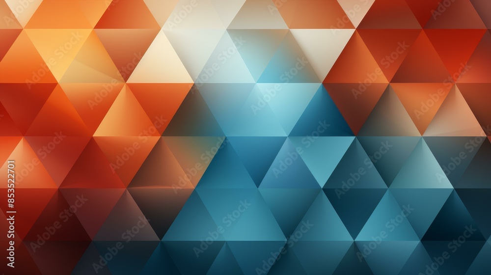 Obraz premium Detailed flat illustration featuring a complex triangle texture with dynamic lines and intricate patterns in high resolution.