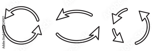 Cycle Arrow Vector Icon