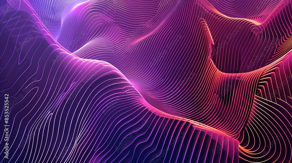 abstract lines background gradient in cyberpank style abstract lines background gradient in cyberpank style