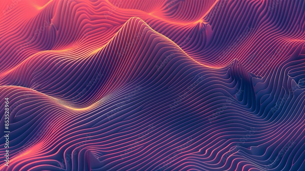 abstract lines background gradient in cyberpank style abstract lines background gradient in cyberpank style