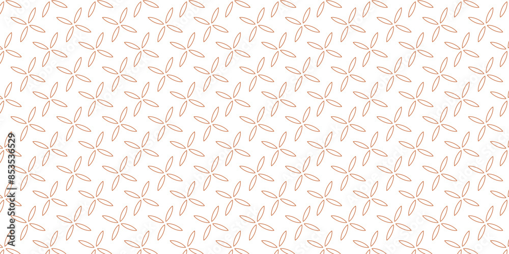Seamless pattern with abstract geometric line texture, gold on white background. Light modern simple wallpaper, bright tile backdrop, monochrome graphic element stock illustration