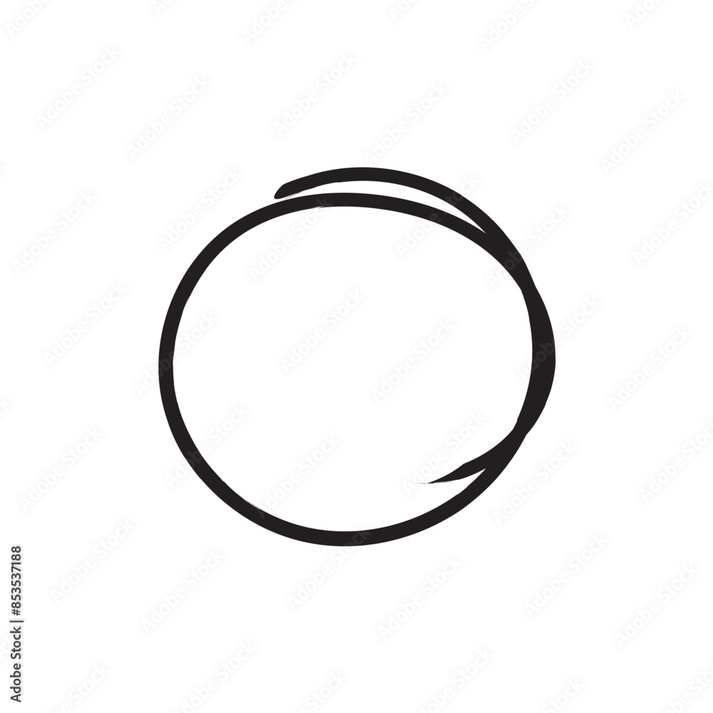 paintbrush with black ink in old style, abstract circle with brush stroke paintbrush with black ink in old style, abstract circle with brush stroke
