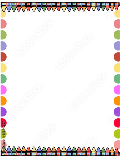 border frame for back to school