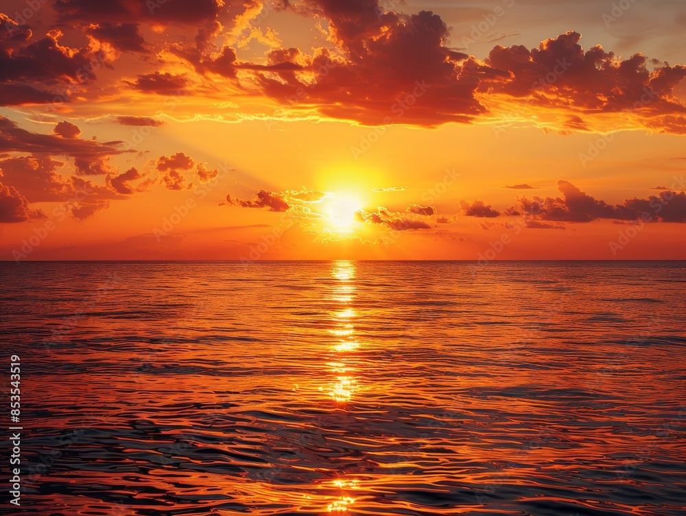 A beautiful sunset in another world set in the future for mankind for hope for humanity A beautiful sunset in another world set in the future for mankind for hope for humanity