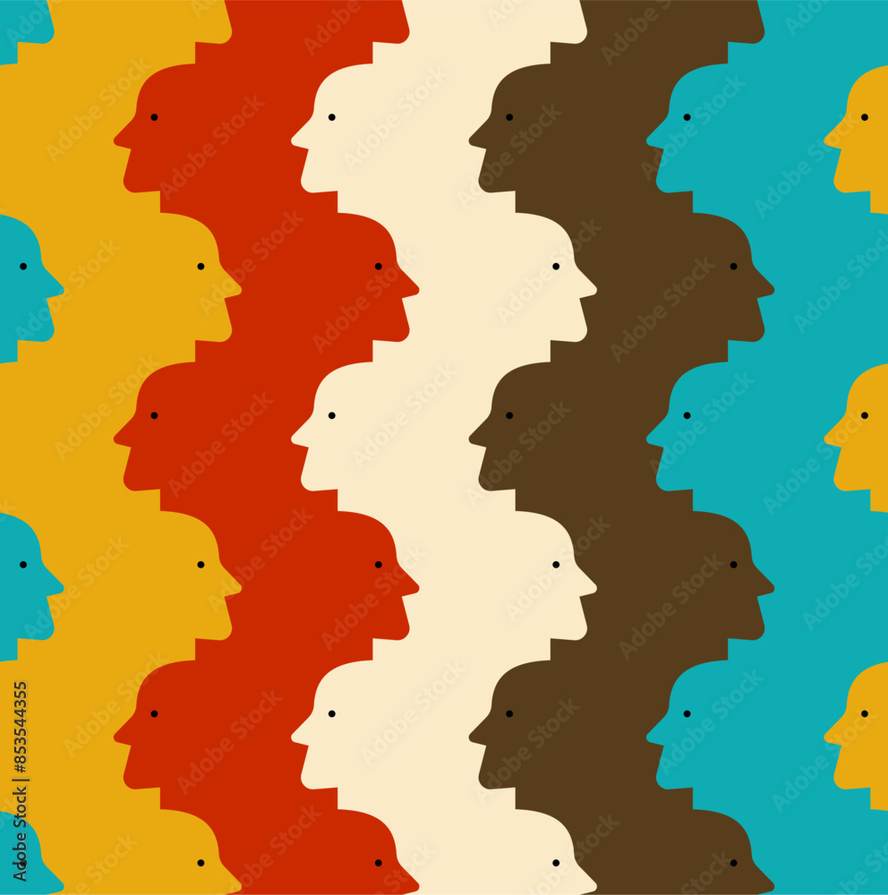 face Pattern seamless. face Background. faces ornament face Pattern seamless. face Background. faces ornament