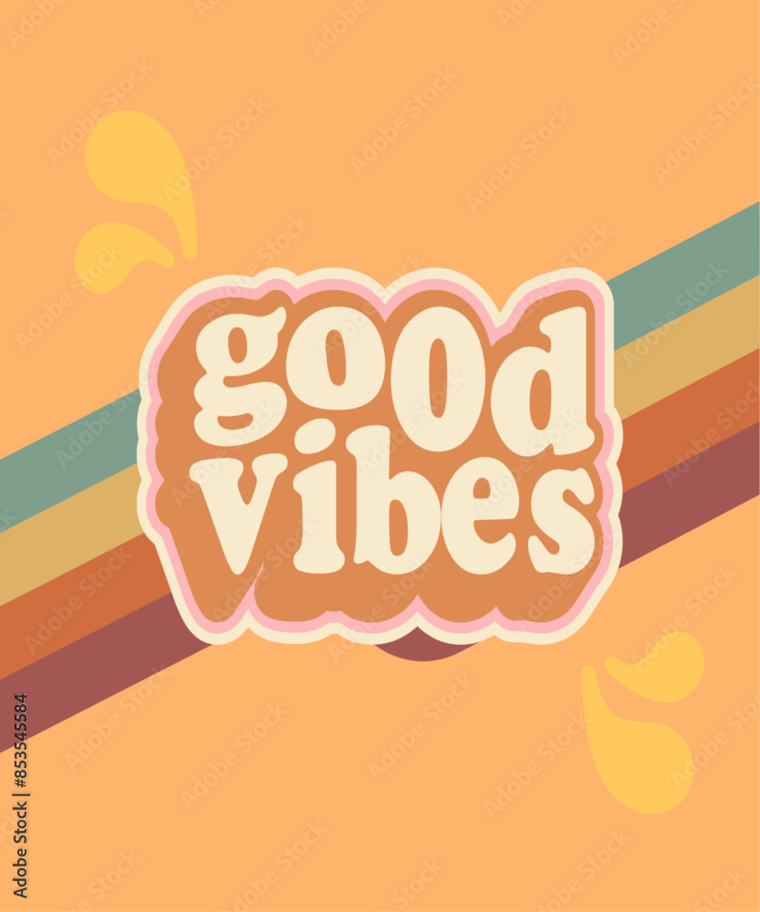 Fototapeta premium retro vector with different vibes