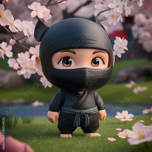 3D little ninja