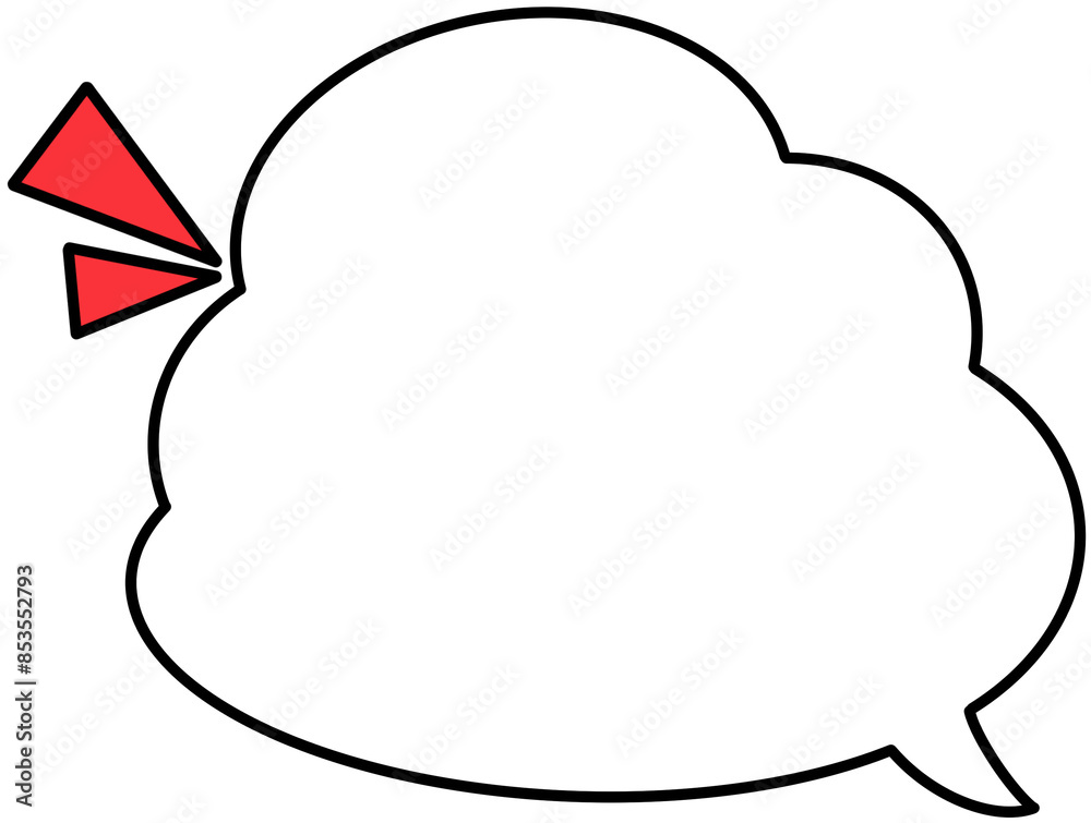 Fototapeta premium 말풍선