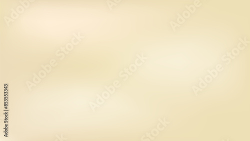 Cream gradient bg. Neutral beige champagne background. Nude ivory elegant pastel graphic. Pearl light studio wallpaper. Smooth tan blur design. Delicate ecru faded abstract presentation backdrop
