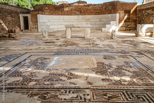 Scenic views of Sardis or Sardes which was an ancient city best known as the capital of the Lydian Empire, Sart, Manisa
