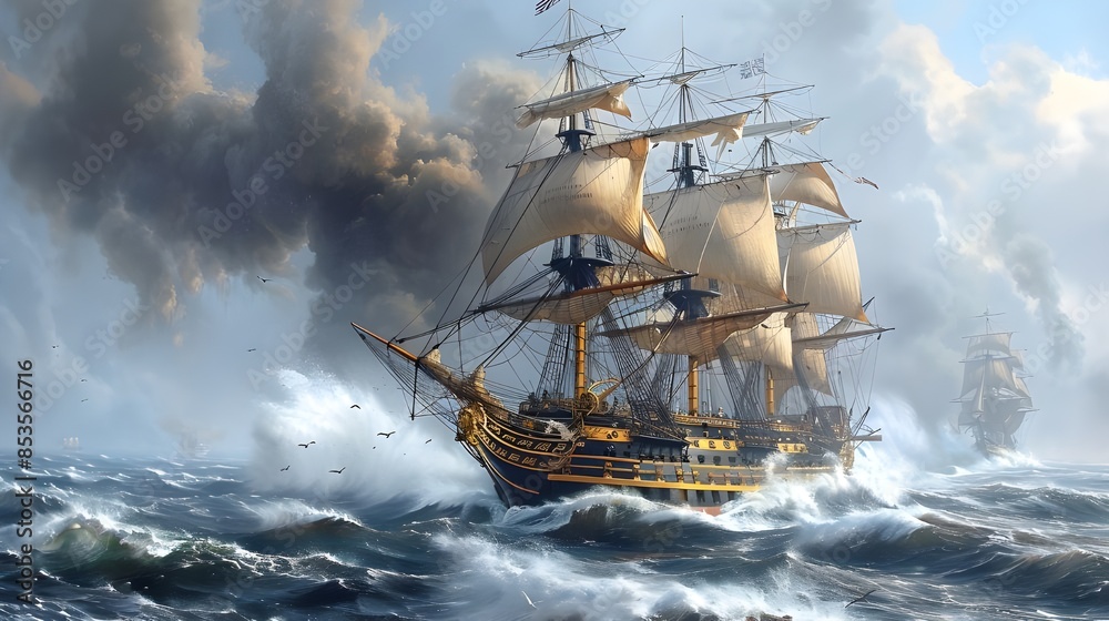 Obraz premium ship