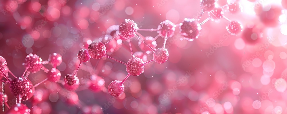 Soft pink floral background with bokeh effect. Soft pink floral background with bokeh effect.