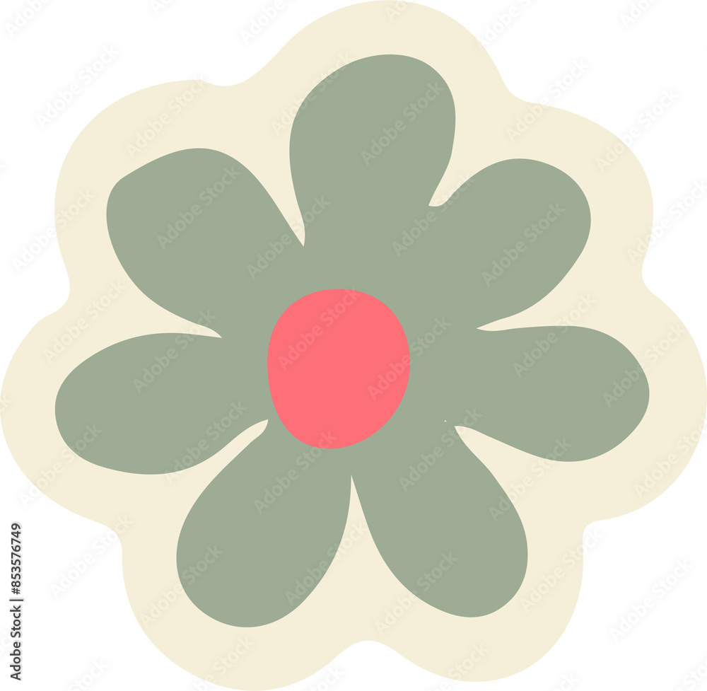 illustration of a flower illustration of a flower