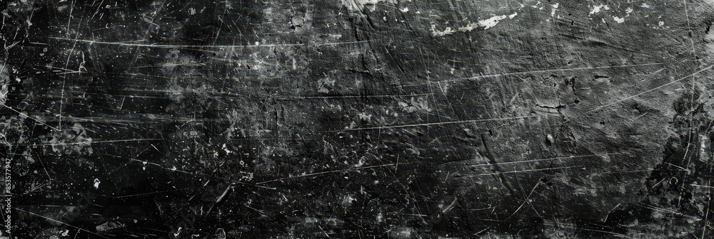 Obraz premium Scratched Dark Surface Texture