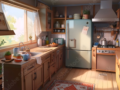 Cozy Kitchen Room Inspiration Photography Art