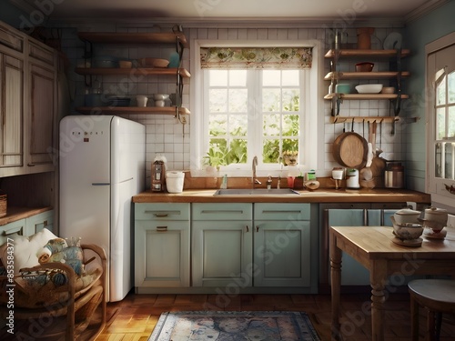 Cozy Kitchen Room Inspiration Photography Art