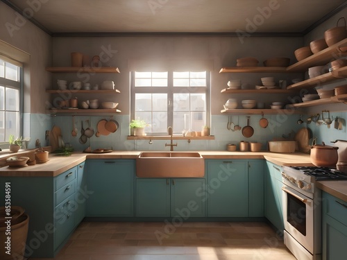 Cozy Kitchen Room Inspiration Photography Art