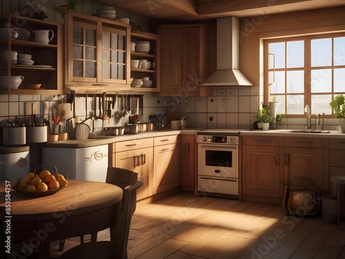 Cozy Kitchen Room Inspiration Photography Art