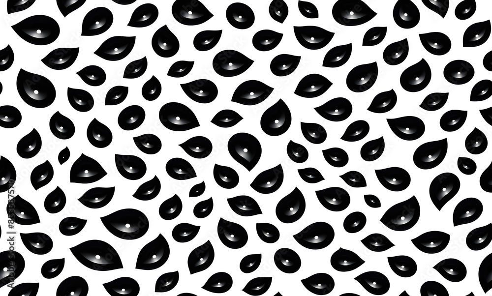 Black and white pattern. Abstract seamless pattern. AI generated. Black and white pattern. Abstract seamless pattern. AI generated.