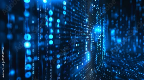 Wallpaper Mural Digital Promport Graphics in Abstract 3D Space Torontodigital.ca