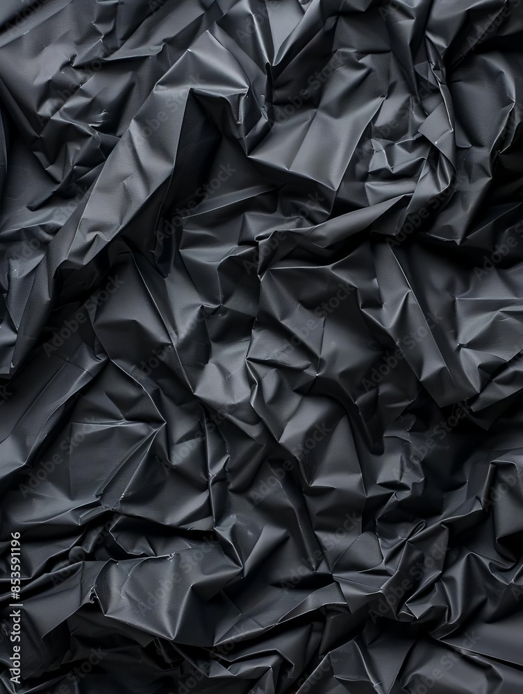 crumpled papers and interlance with the midnight stars, mainly black with some white high contrast crumpled papers and interlance with the midnight stars, mainly black with some white high contrast