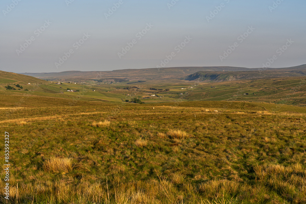 Fototapeta premium Peak District landscape near Harwood, County Durham, England, UK