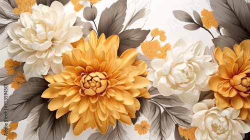 bouquet of chrysanthemums