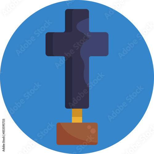 A symbol representing Christianity, signifying the crucifixion of Jesus Christ and his resurrection.
