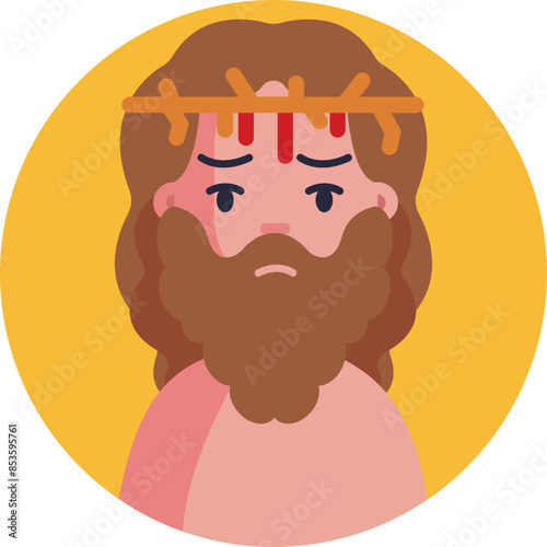Jesus is a central figure in Christianity, believed to offer spiritual guidance and eternal salvation to believers worldwide.