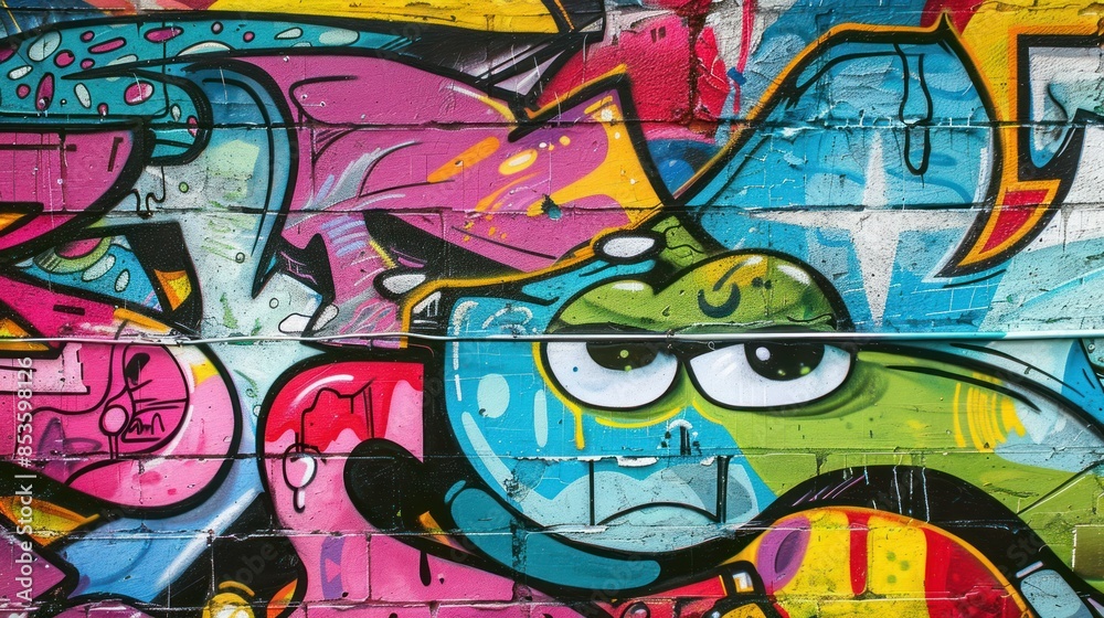 photograph of Graffiti --ar 16:9 Job ID: 9f1b2139-2a2d-4b19-aa99-2ff770a0b01c