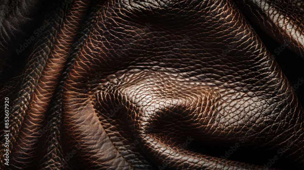 Cuir marron gros plan texture Cuir marron gros plan texture