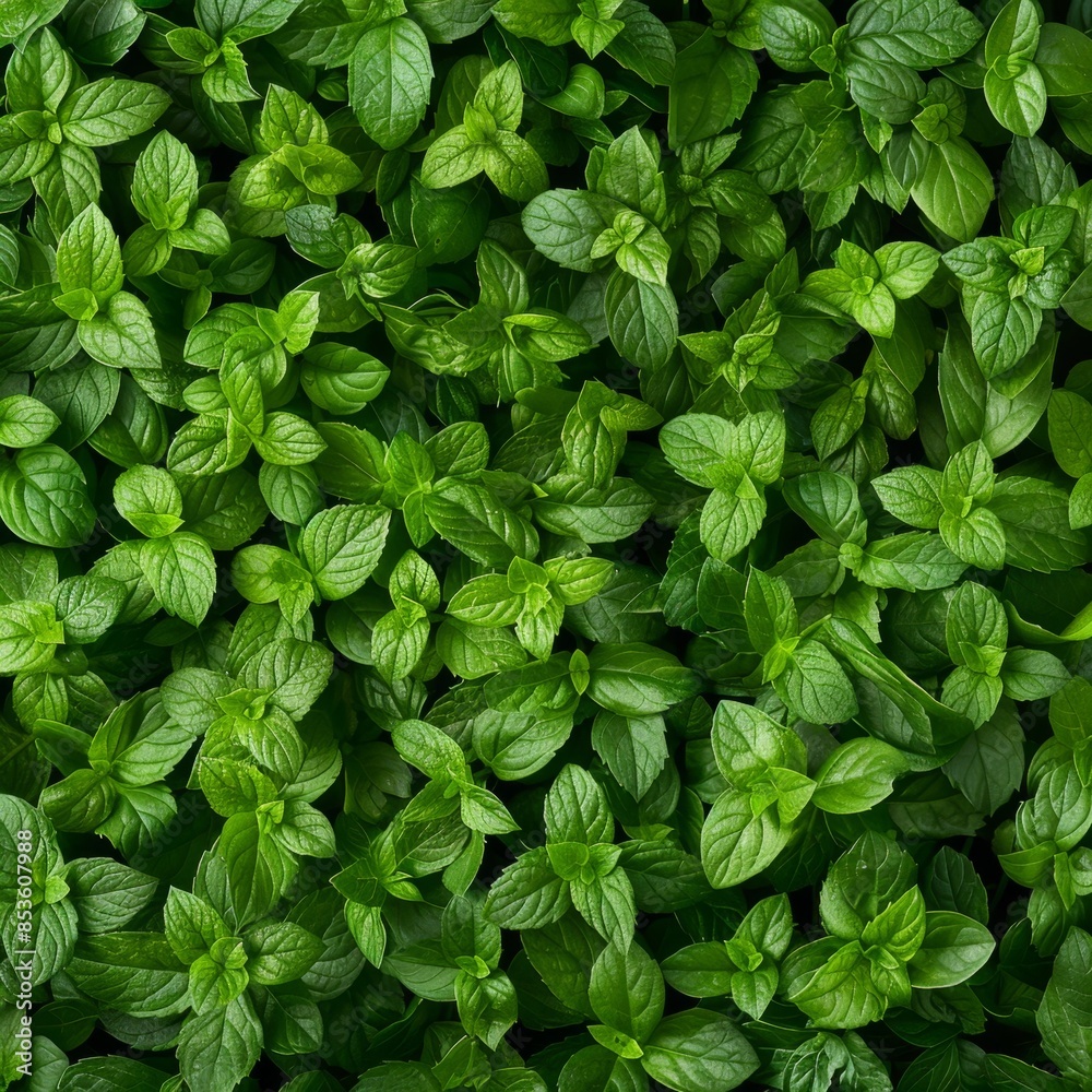 Many mint leaves texture background, fragrant spices pattern, Mentha piperita mockup, peppermint banner Many mint leaves texture background, fragrant spices pattern, Mentha piperita mockup, peppermint banner