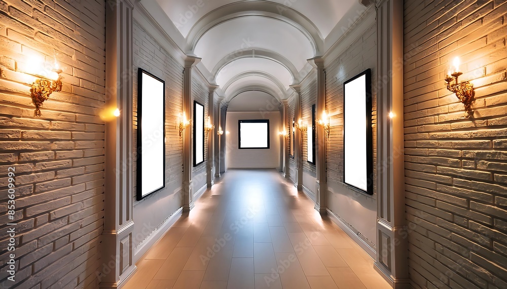 interior design of modern office room with white walls and wooden floor. interior design of modern office room with white walls and wooden floor.