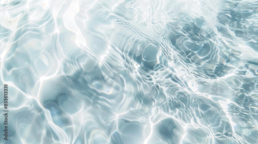 Obraz premium Serene Water Surface Reflection Generative AI