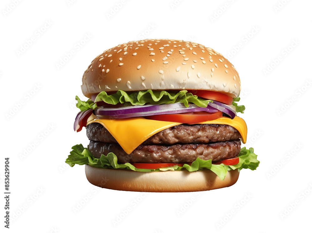 Pork hamburger and vegetables. Tomatoes, isolated Transparent background Pork hamburger and vegetables. Tomatoes, isolated Transparent background