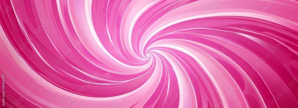 Pink and white candy swirl background with a glossy finish, ideal for showcasing products in a playful, sweet setting Pink and white candy swirl background with a glossy finish, ideal for showcasing products in a playful, sweet setting