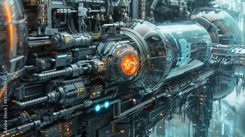 Advanced futuristic city or facility Advanced futuristic city or facility