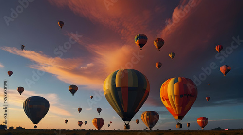 hot air balloon