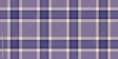 Spring plaid vector check, stationary texture pattern background. Fit textile tartan seamless fabric in indigo and pastel colors.