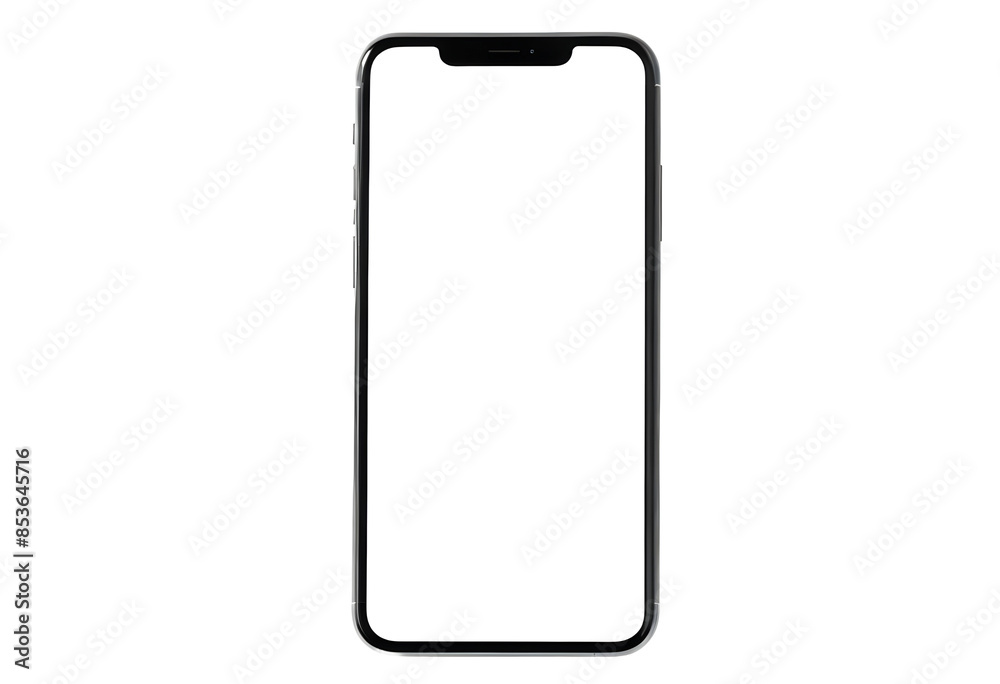 smartphone isolated on white background smartphone isolated on white background