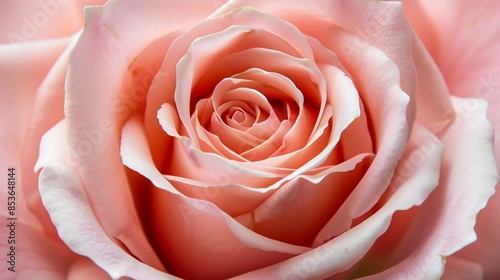 Macro Closeup Pink Rose