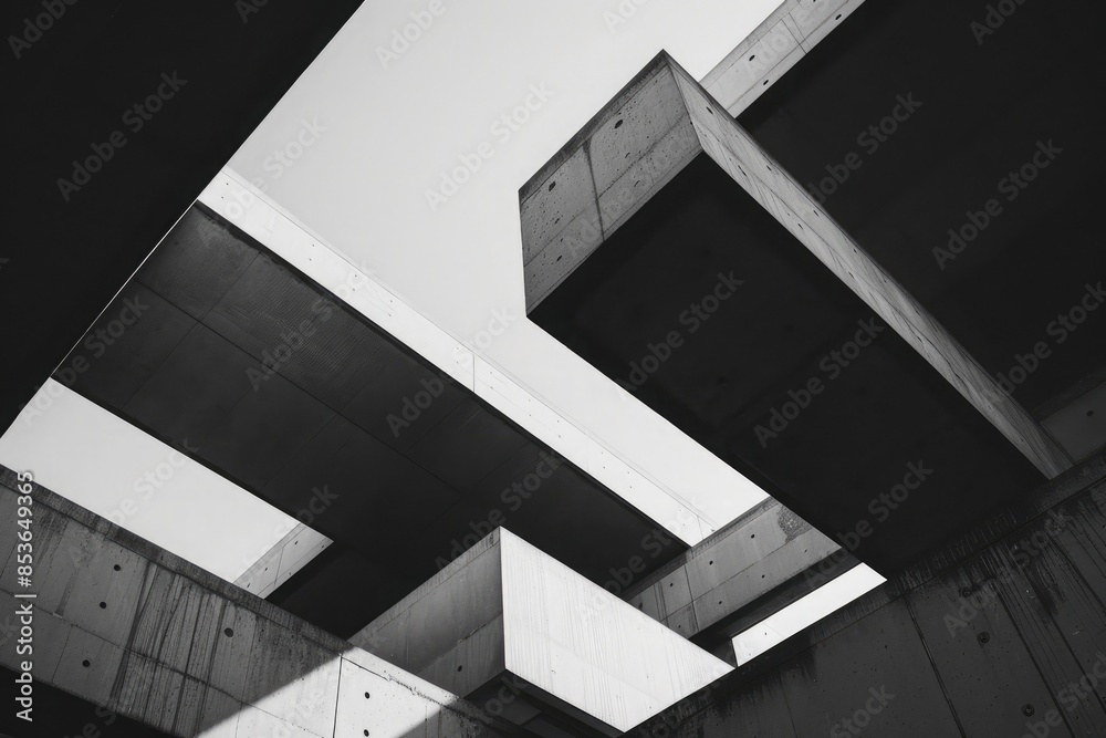 Obraz premium modern architectural building design