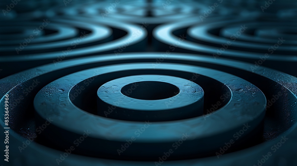 An artistic depiction of arrows forming a labyrinth pattern on a minimalist background. The arrows are designed with geometric precision, creating a visually engaging maze on the plain backdrop An artistic depiction of arrows forming a labyrinth pattern on a minimalist background. The arrows are designed with geometric precision, creating a visually engaging maze on the plain backdrop