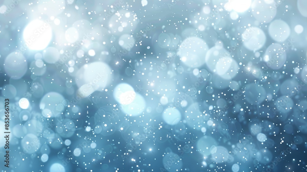Abstract blue bokeh background with soft, glowing lights and a dreamy, ethereal feel. Abstract blue bokeh background with soft, glowing lights and a dreamy, ethereal feel.