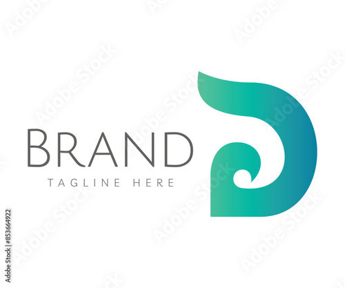 Letter D logo icon design template elements. Usable for Branding and Business Logos.
