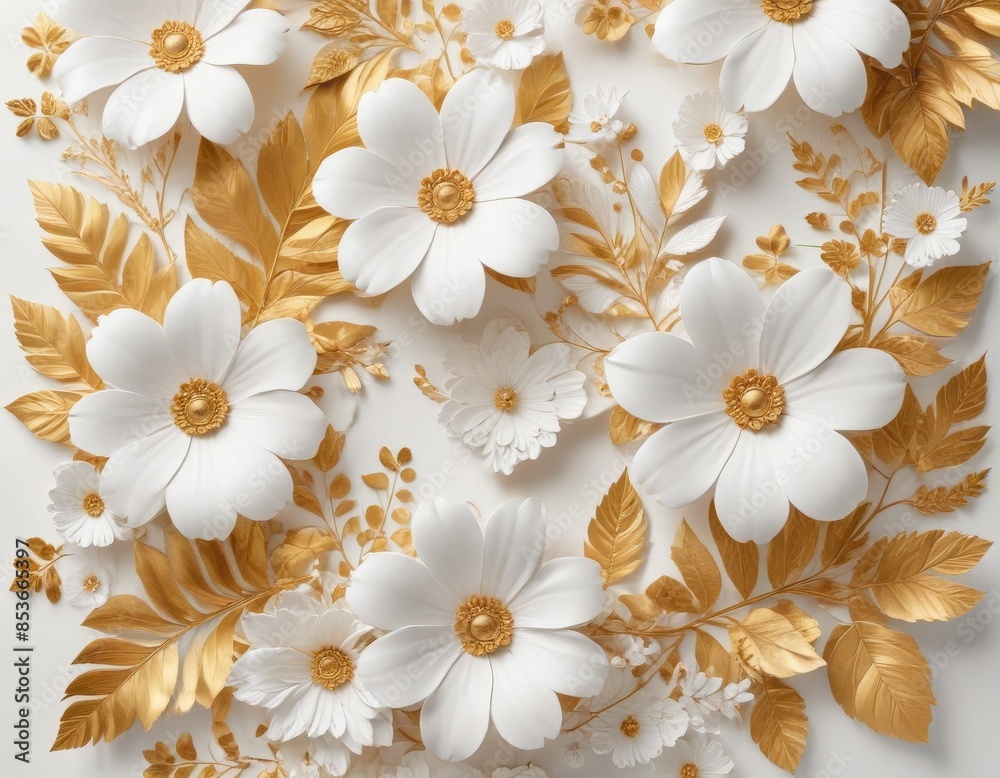 white and yellow flowers