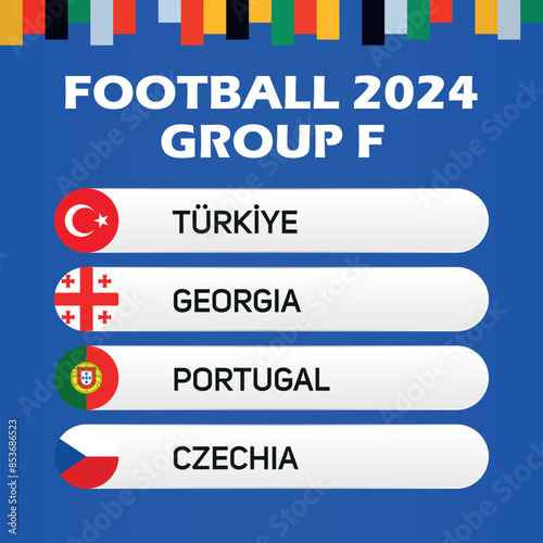 European football championship Group F teams Turkey turkiye georgia portugal czechia