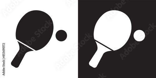 Ping Pong icon. Table Tennis sign. for mobile concept and web design. vector illustration