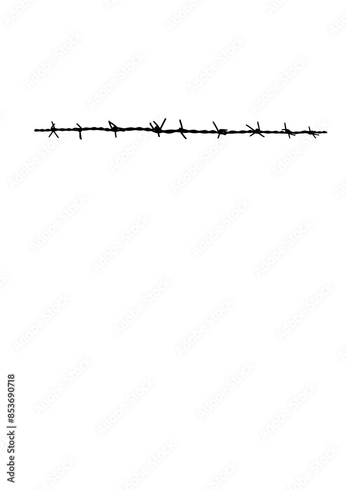 barbed wire isolated barbed wire isolated